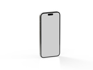 Naklejka premium Smartphone. Mobile phone Template. Telephone 3d
