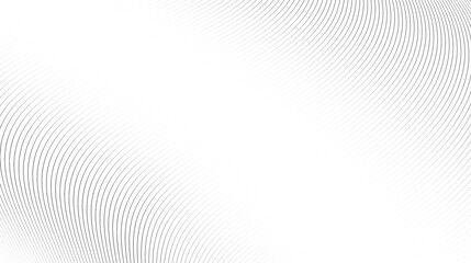 Wavy lines background. Abstract gray stripes texture. Warped and curved lines wallpaper. Minimalistic design template