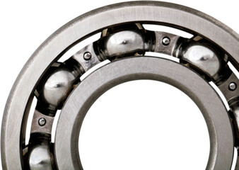 Ball Bearing Close-up - Isolated