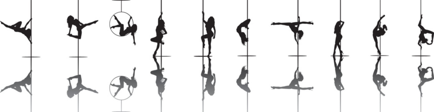  Pole Dance - Pole Dance Silhouette - Camiseta sin mangas para  bailarín, Blanco, S : Ropa, Zapatos y Joyería