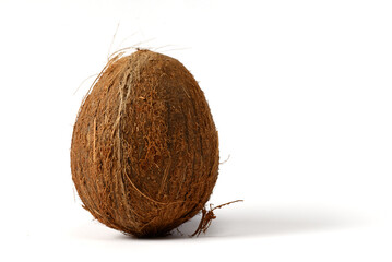 Coconut isolated on white background