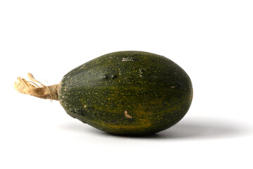 zucchini isolated on white background