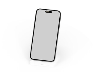 Modern frameless smartphone Mock up