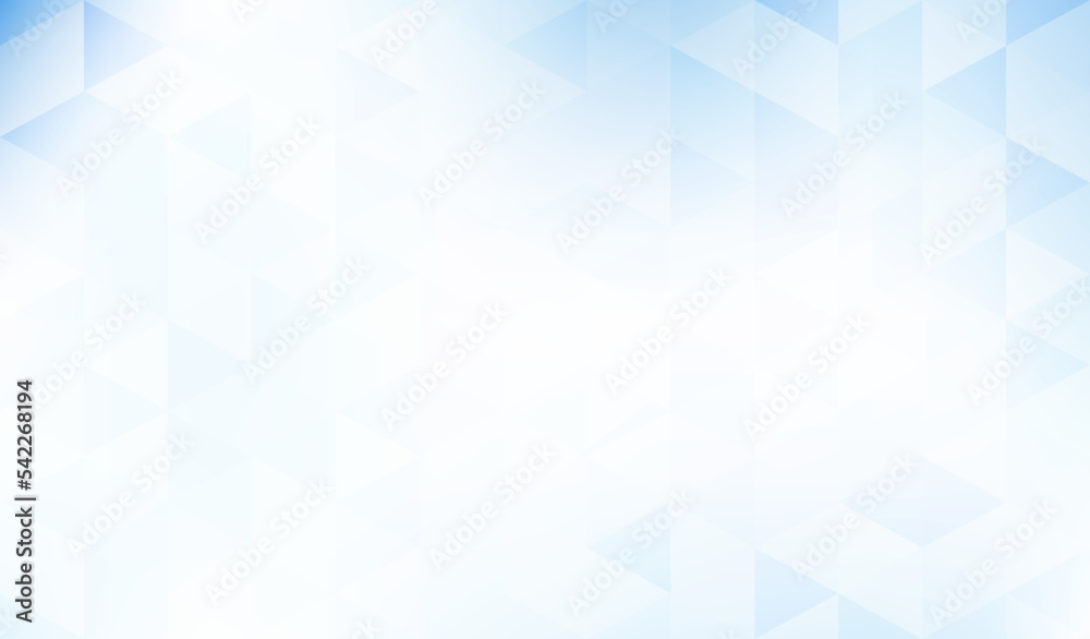 Aufkleber minimal light blue background with translucent triangles