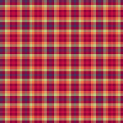 Decorative tartan plaid tiles pattern illustration