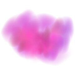 Realistic scary mystical  clouds fog in night Halloween. Purple  flows poisonous gas, dust and smoke effect.Vector set.