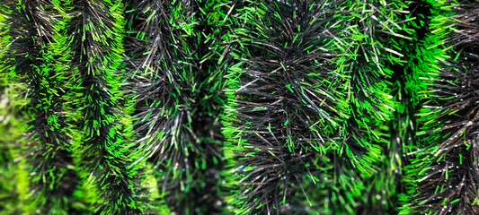 colorful decorated christmas tree with balls