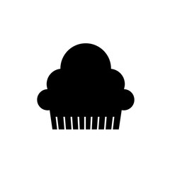 Cupcake icon. Cupcake icon trendy and modern cupcake symbol for logo