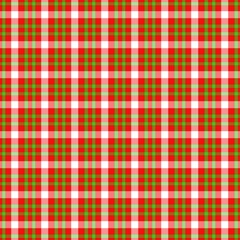 Christmas red and green plaid