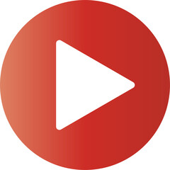 Gradient play ui icon button 