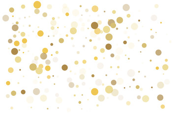 Gold glitter confetti, great design for any purpose. Party decor.