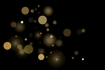 Gold glitter confetti, great design for any purpose. Party decor.