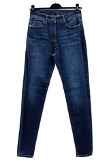 colorful clothes over white background