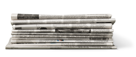 Stack of Newspapers