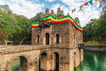 Emperor Fasilides Bath is one of Gondar's important World Heritage sites.