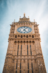 Fototapeta na wymiar Big Ben in London from another perspective