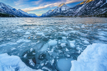 Waterton Lake Ice