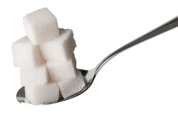 Spoon with Sugar Cubes