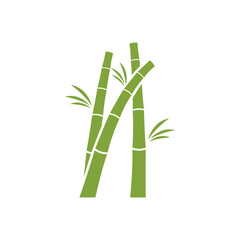 Fototapeta na wymiar Bamboo tree logo
