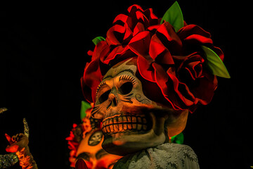 DESFILE DE DÍA DE MUERTOS Y PROCESIÓN COMUNITARIA EN LA CIUDAD DE MÉXICO