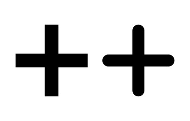 Obraz premium Plus Icon vector for web and mobile app. Add plus sign and symbol