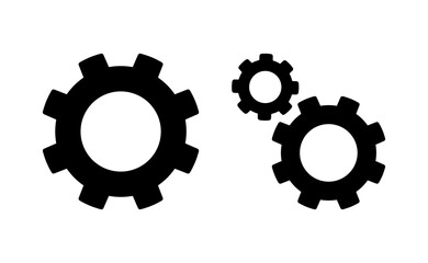 setting Icon vector for web and mobile app. Cog settings sign and symbol. Gear Sign