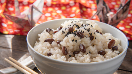 和食の赤飯・小豆のご飯｜日本のお祝いのご飯