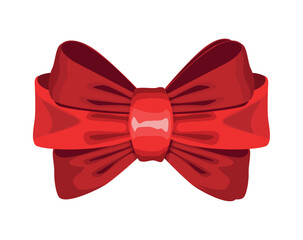 christmas red ribbon