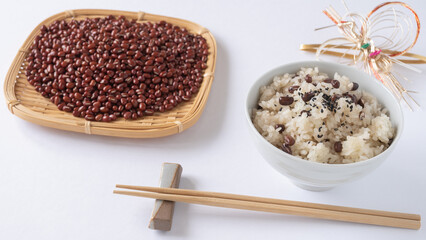 和食の赤飯・小豆のご飯｜日本のお祝いのご飯