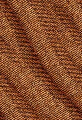 Tweed check plaid pattern in gold brown beige black. Seamless pixel textured neutral houndstooth tartan check background for dress jacket scarf other modern spring autumn winter fashion textile.