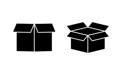 Box icon vector for web and mobile app. box sign and symbol, parcel, package