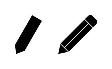 Pencil icon vector for web and mobile app. pen sign and symbol. edit icon vector