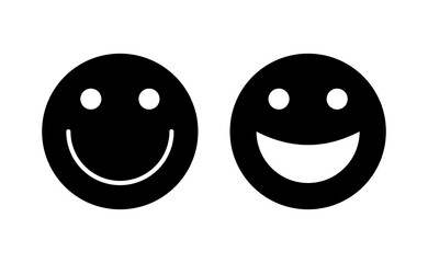 smile icon vector for web and mobile app. smile emoticon icon. feedback sign and symbol