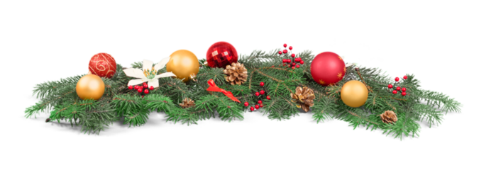Christmas Decoration Holiday Decorations with colorful balls