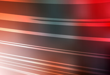 Light Green, Red vector blurred bright pattern.