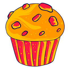 cupcake cute cartoon