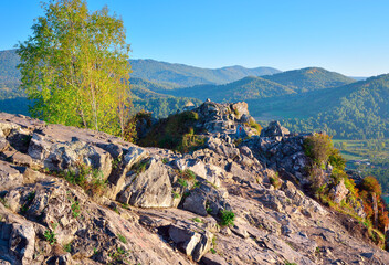 Aya Nature Park in the Altai Mountains