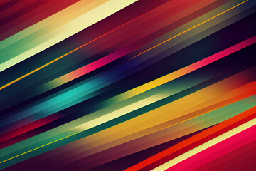 abstract colorful geometric pattern with lines and stripes wallpaper background banner 