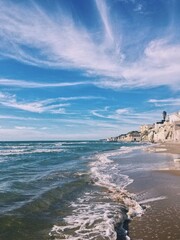 beach and sea