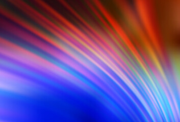 Light Blue, Red vector glossy abstract layout.