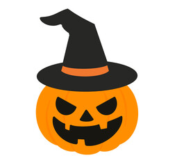 halloween pumpkin with hat png