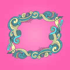 doodle art vector design