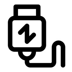 Icon Vga With Style Outline