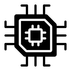 cpu glyph icon