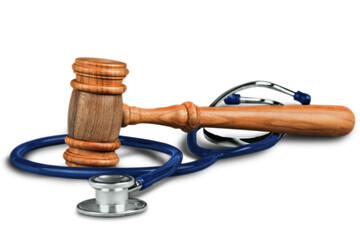 Stethoscope and Gavel