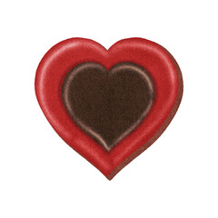 Christmas gingerbread cookie watercolor clipart