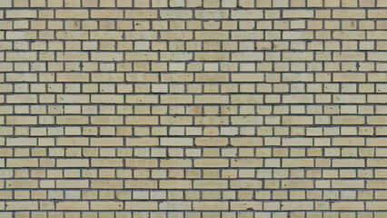 Fototapeta na wymiar high resolution seamless yellow clean unfinished wall brick wall texture