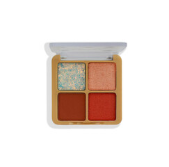decorative cosmetics, pastel and nude eye shadow colors