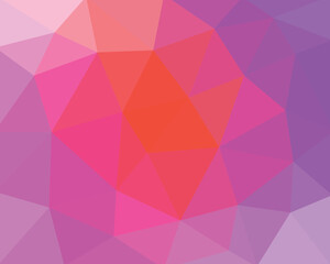 Fototapeta premium vector color abstract background theme with triangles