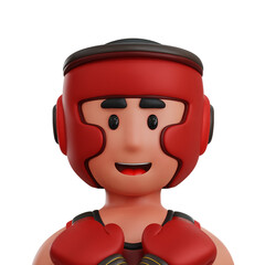 Boxer Player 3D Avatar